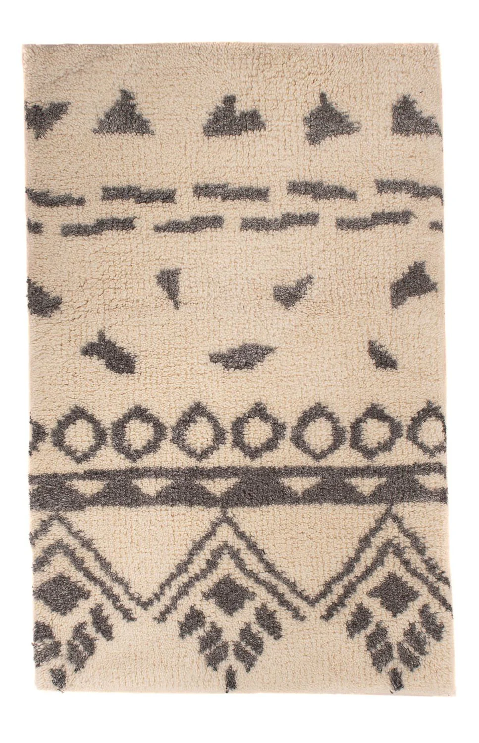 Berber Teppich 93x60cm - Wollteppich