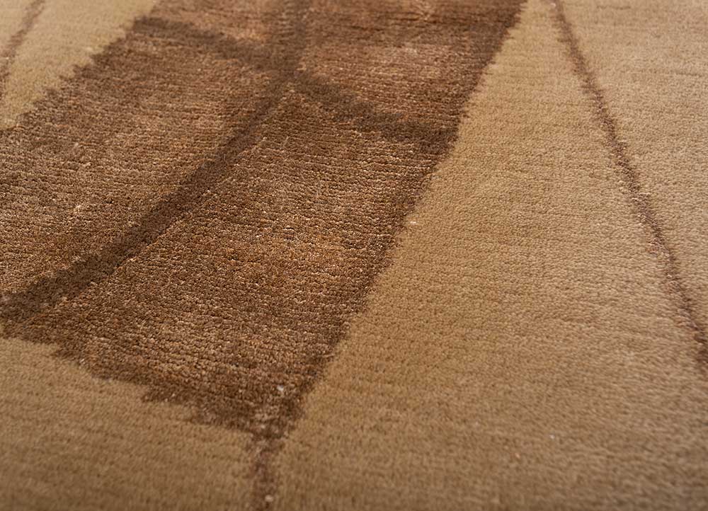 Wollteppich oval - 240 x 150 cm - beige - Image 4