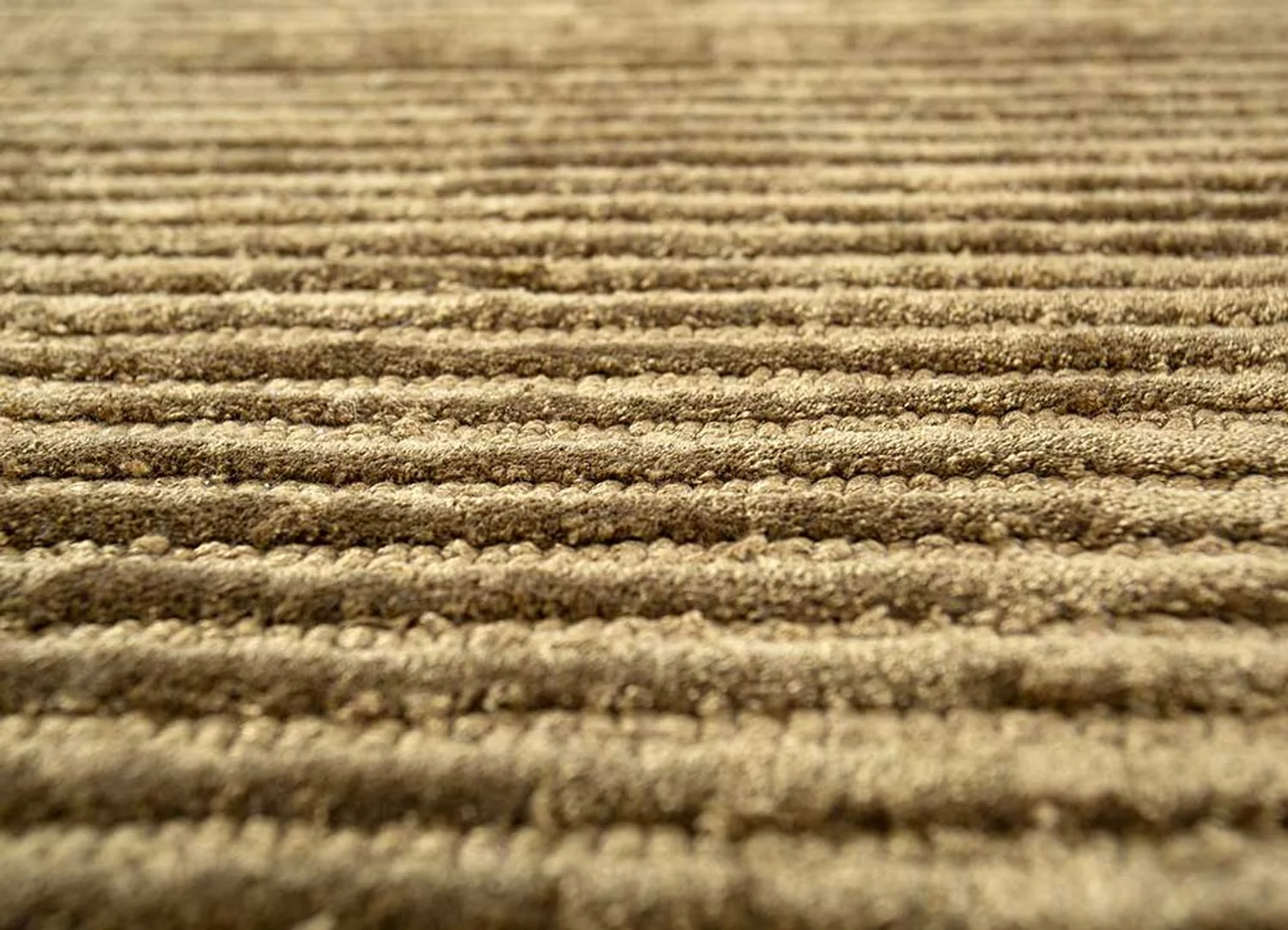 Wollteppich sonderform  - 210 x 165 cm - dunkelbeige - Image 5