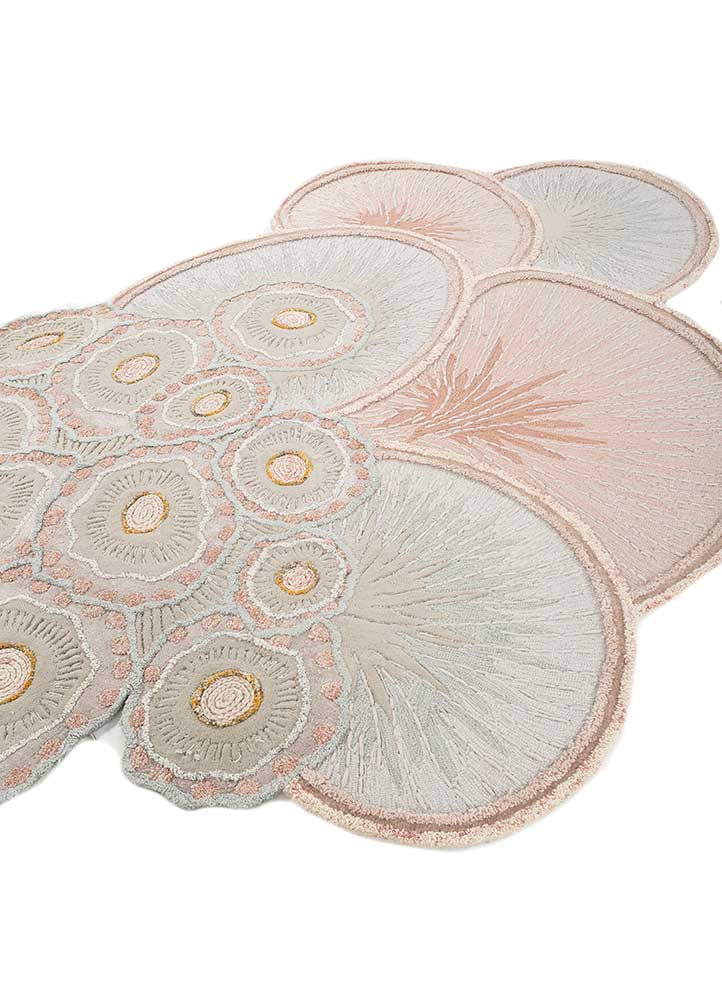 Wollteppich sonderform  - 240 x 180 cm - beige - Image 2