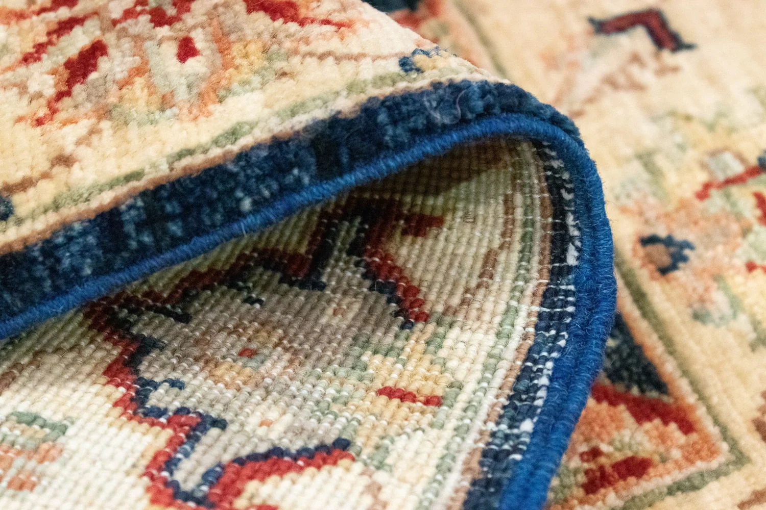 Ziegler Teppich 102 x 60 cm - blau - Image 4