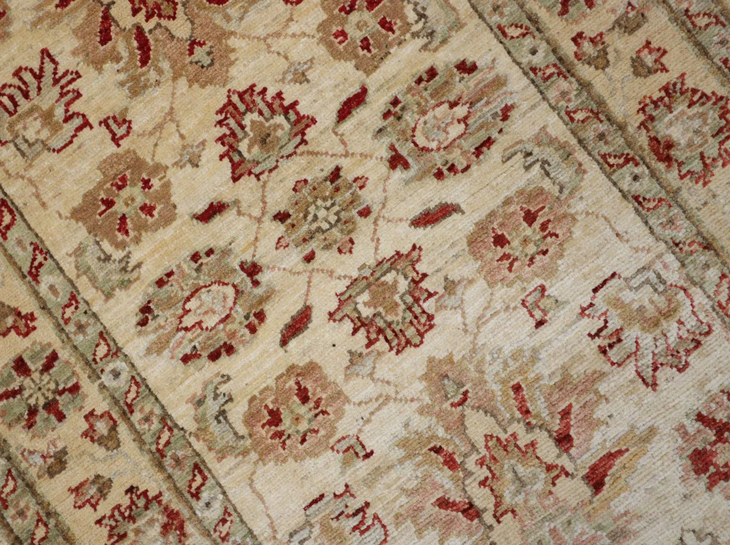 Ziegler Teppich 121 x 80 cm - beige - Image 2