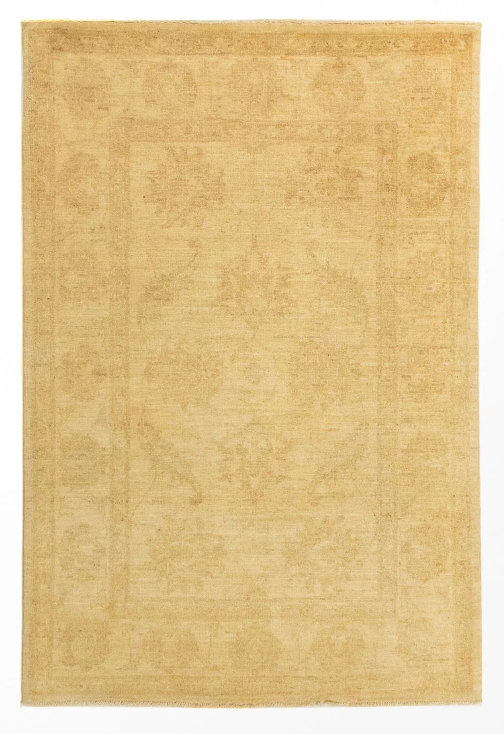 Ziegler Teppich 123 x 84 cm - beige