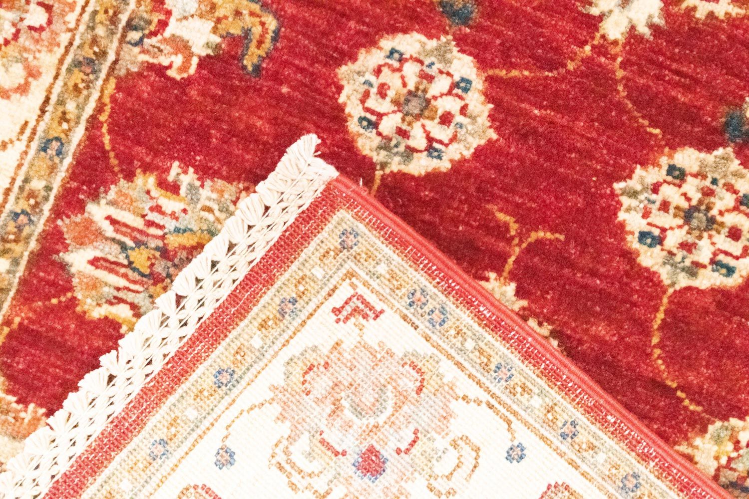 Ziegler Teppich 124 x 80 cm - rot - Image 3