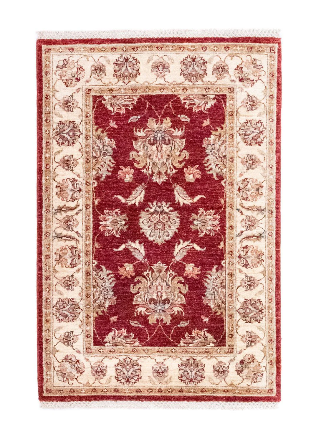 Ziegler Teppich 127 x 84 cm - rot