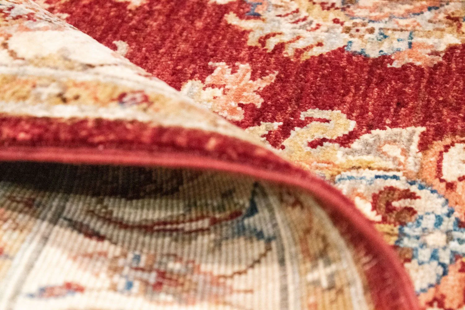 Ziegler Teppich 127 x 84 cm - rot - Image 4