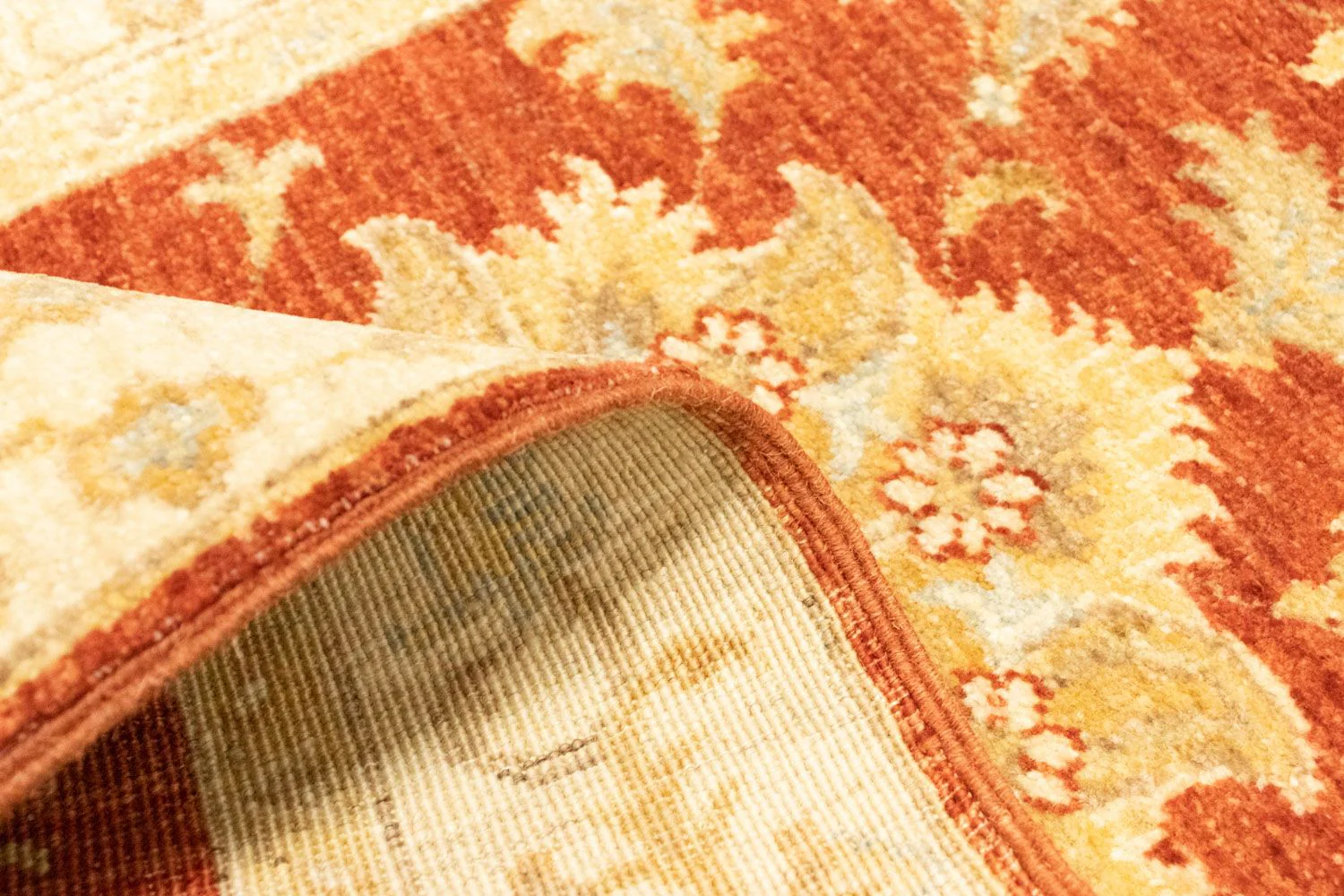 Ziegler Teppich 135 x 71 cm - rot - Image 4