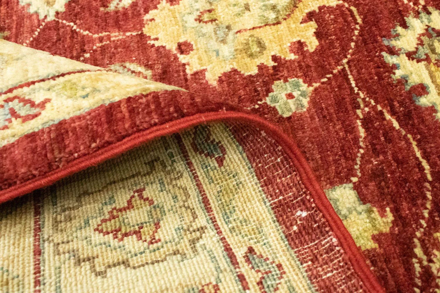 Ziegler Teppich 148 x 99 cm - rot - Image 4
