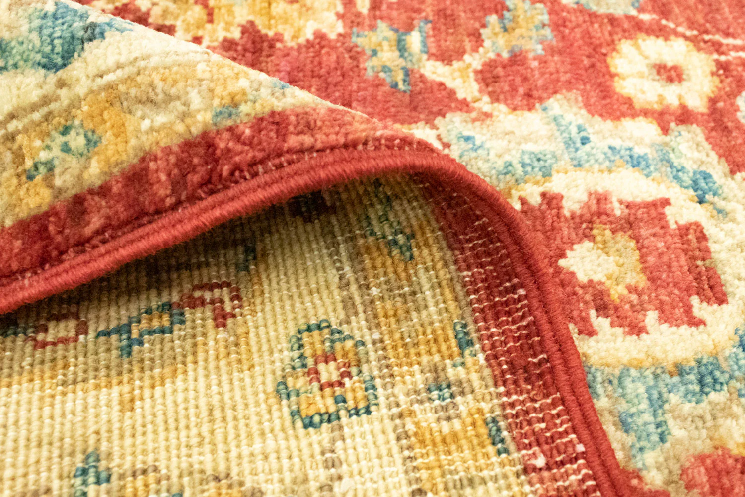 Ziegler Teppich 150 x 100 cm - rot - Image 4