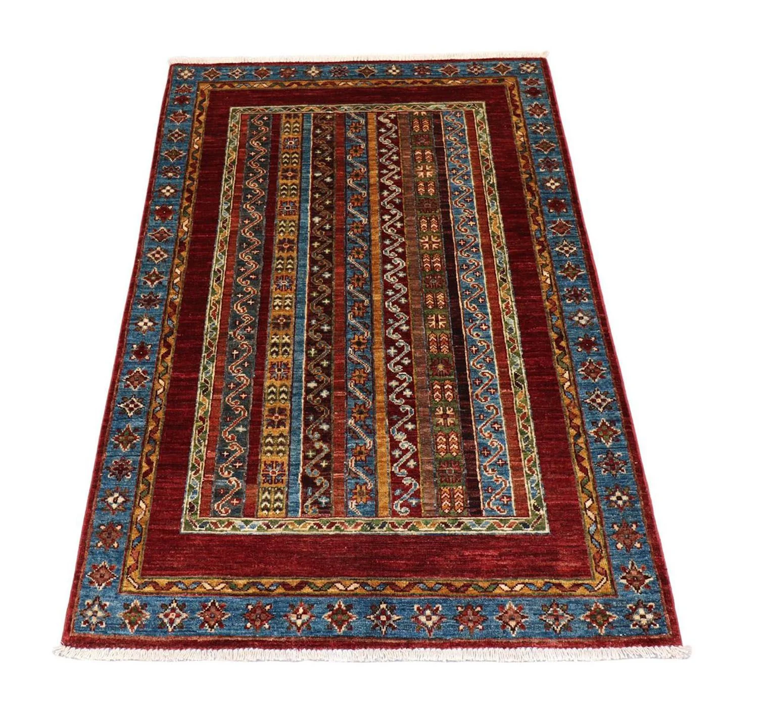 Ziegler Teppich 152 x 103 cm - dunkelblau - Image 2