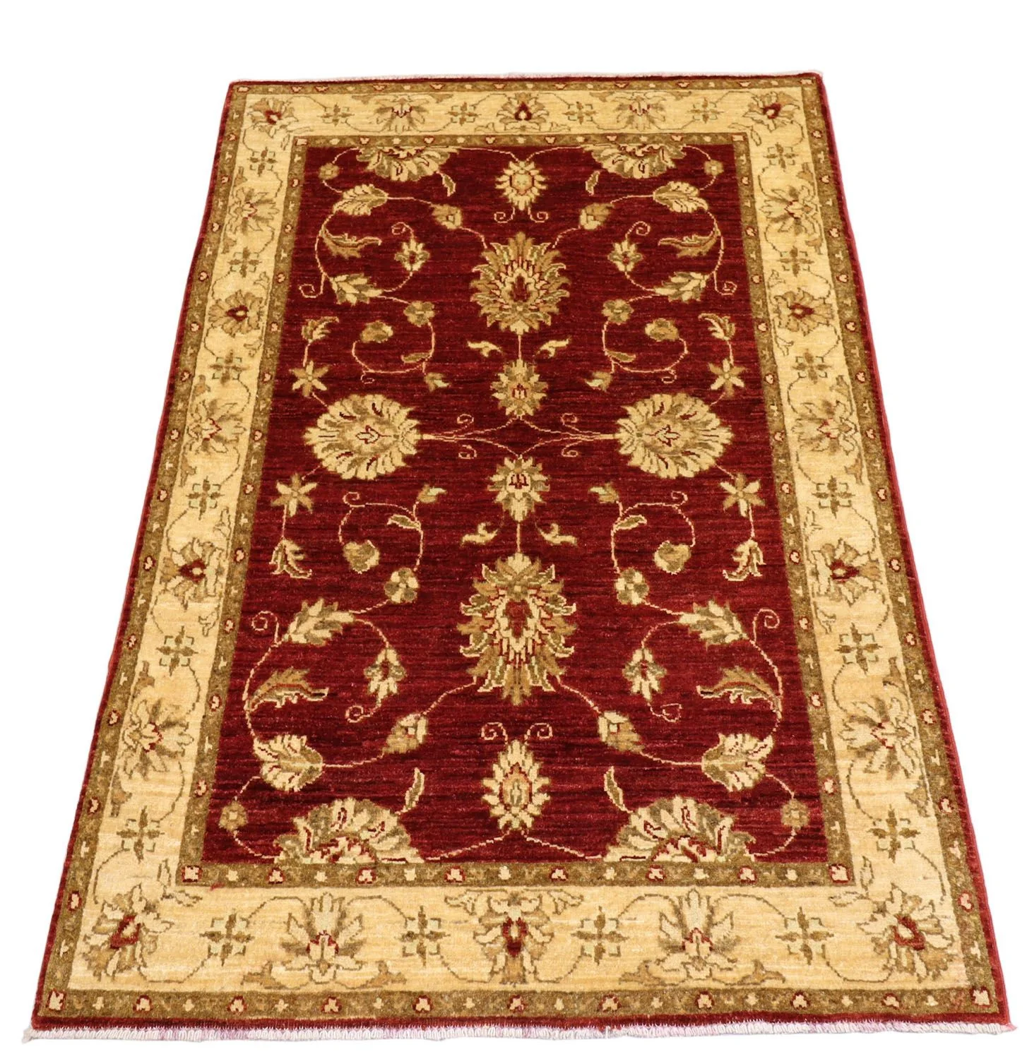 Ziegler Teppich 153 x 100 cm - dunkelrot - Image 2