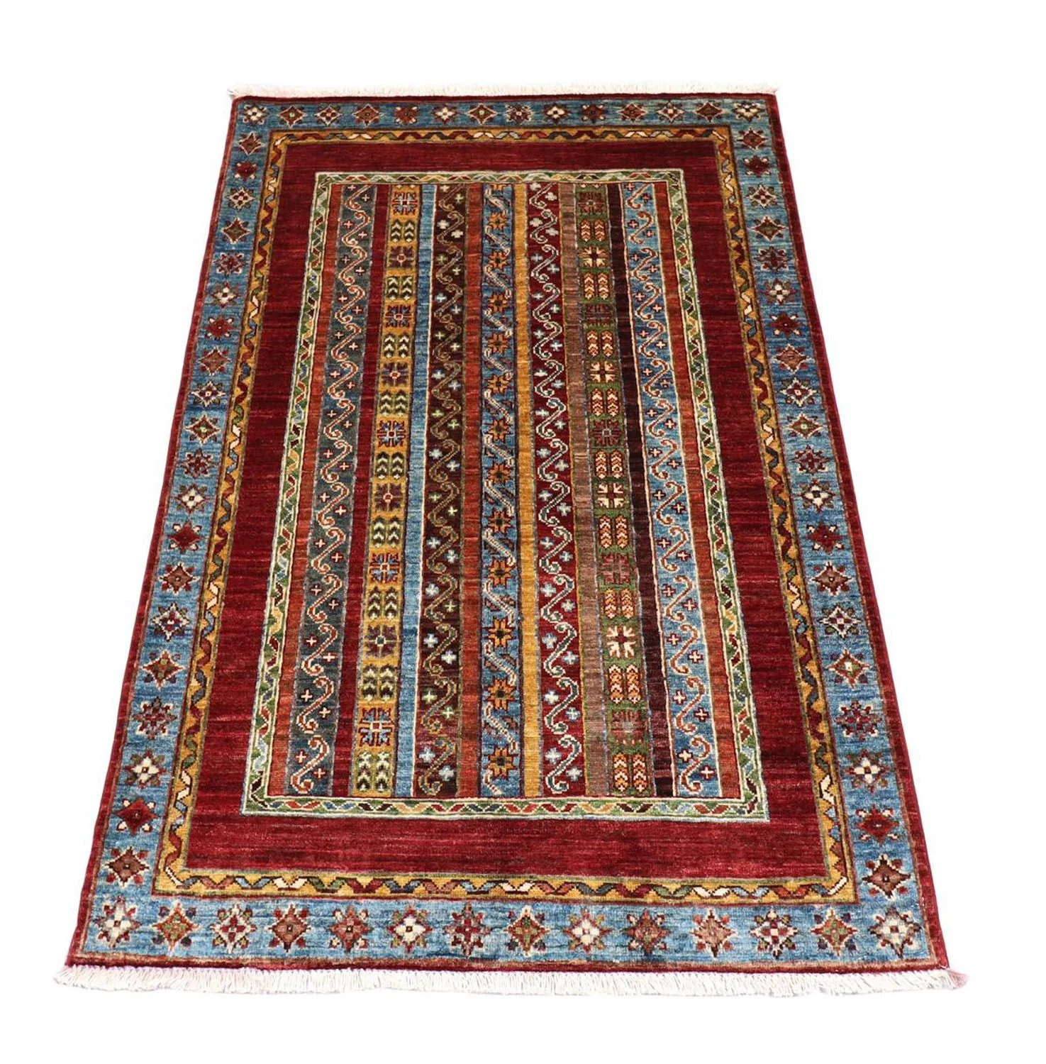 Ziegler Teppich 156 x 102 cm - dunkelrot - Image 2