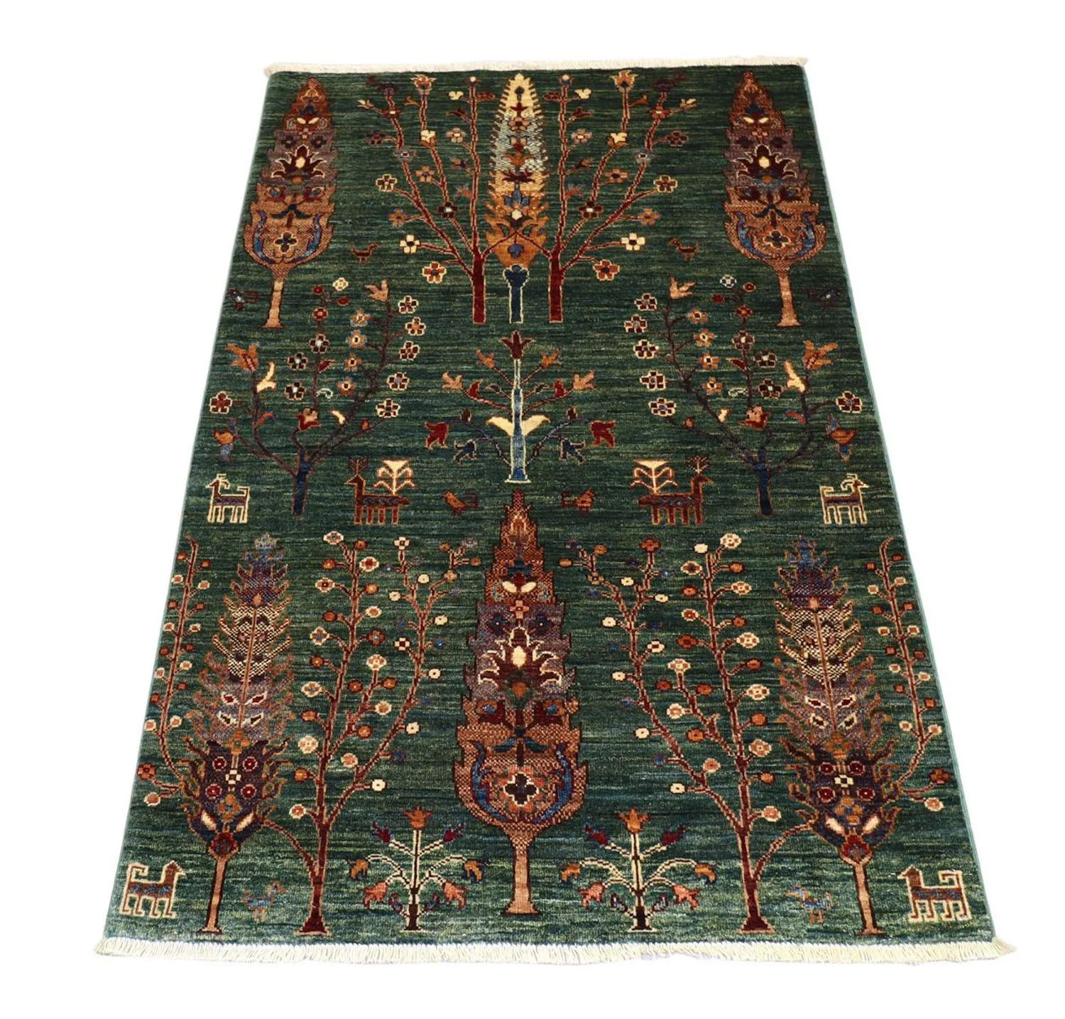 Ziegler Teppich 159 x 103 cm - dunkelgrün - Image 2