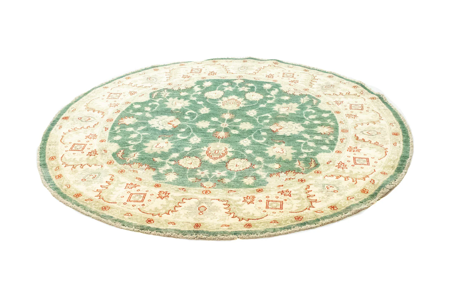 Ziegler Teppich 160 x 160 cm - grün - Image 4