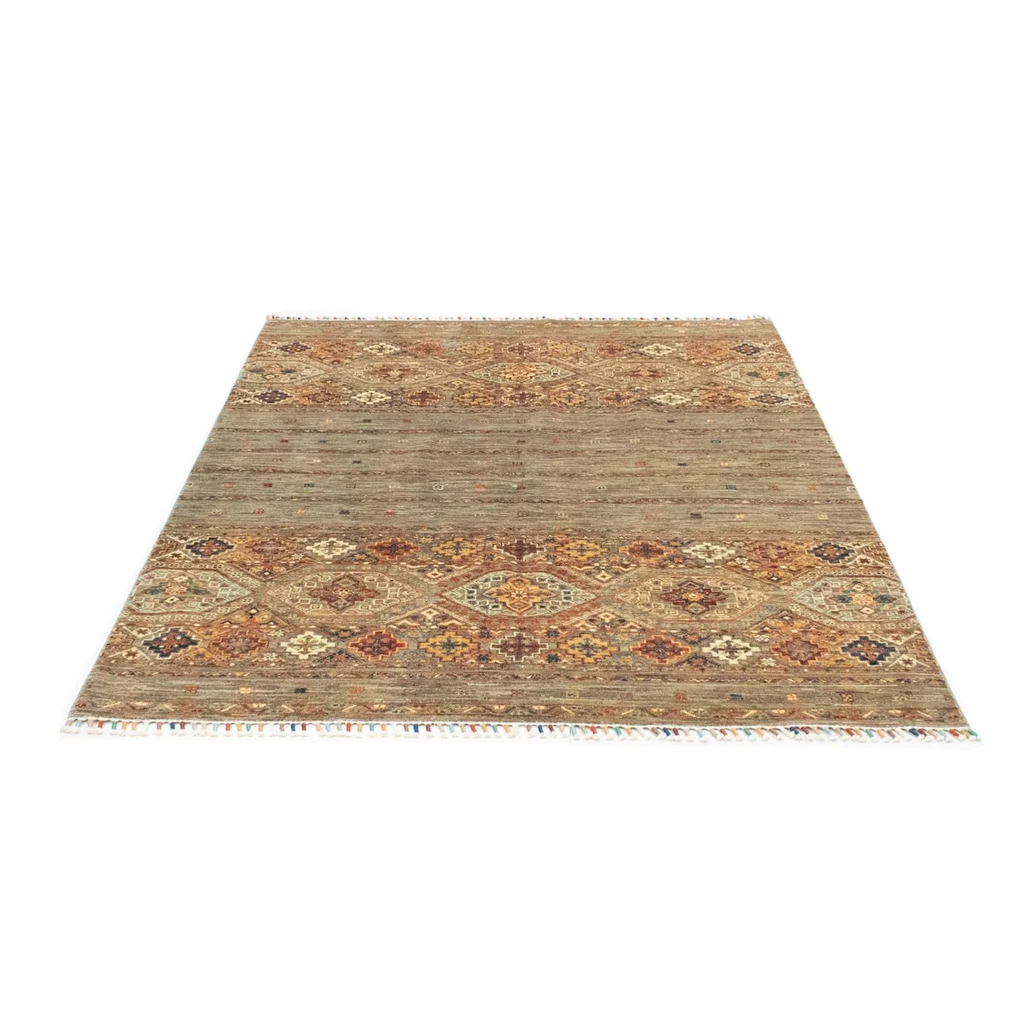 Ziegler Teppich 167 x 144 cm - hellchoco - Image 4