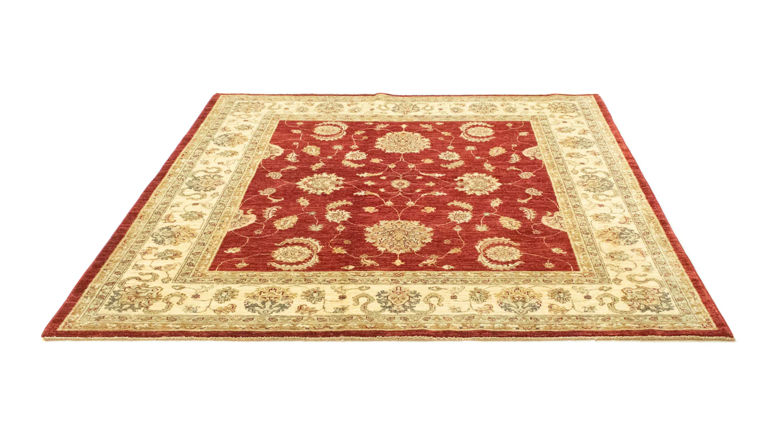 Ziegler Teppich 178 x 176 cm - rot - Image 5