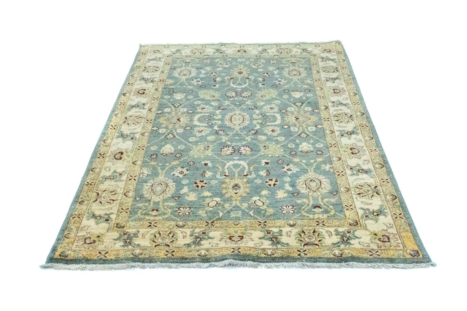 Ziegler Teppich 180 x 120 cm - hellblau - Image 5