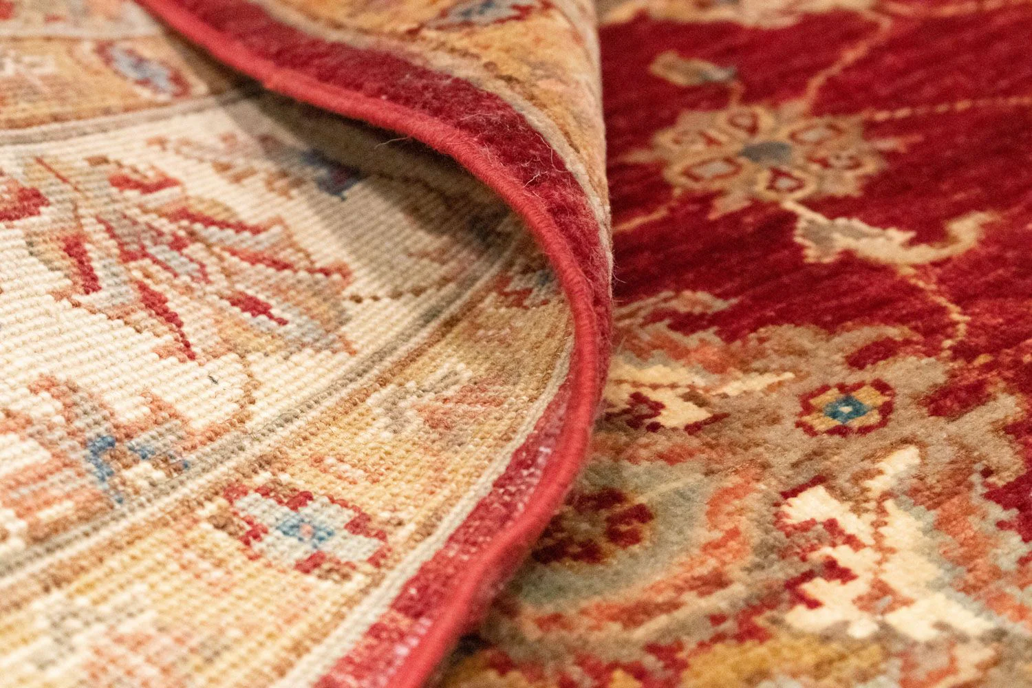 Ziegler Teppich 185 x 130 cm - rot - Image 4