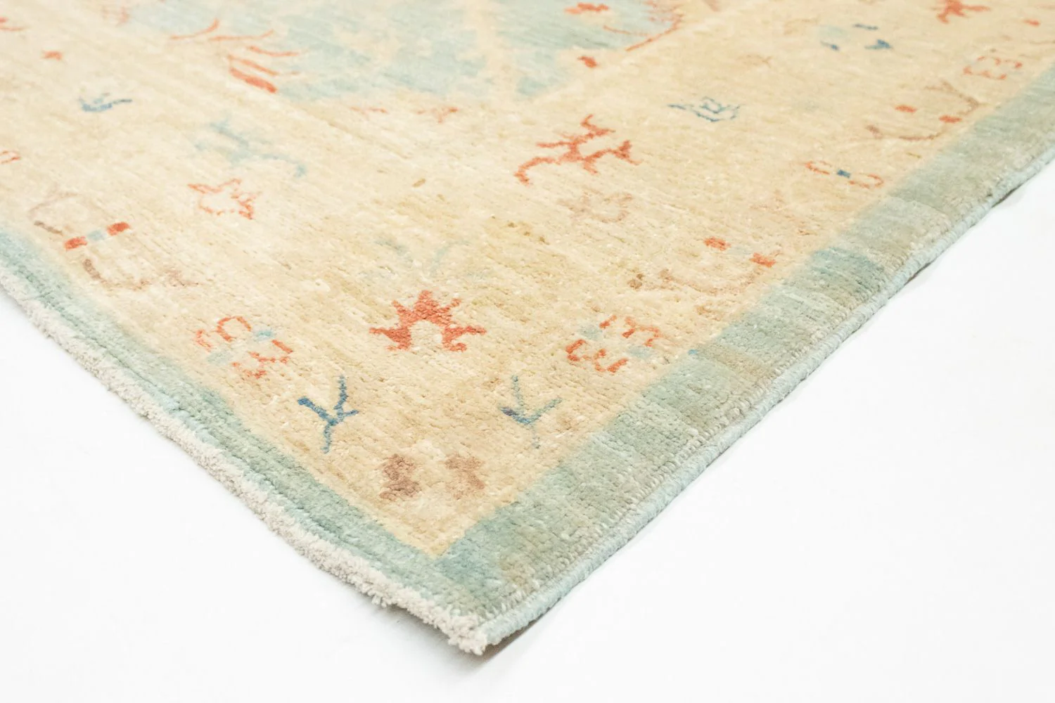 Ziegler Teppich 186 x 125 cm - hellblau - Image 2
