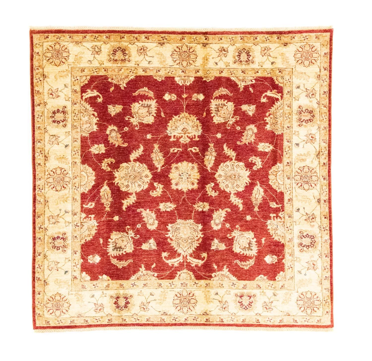 Ziegler Teppich 186 x 185 cm - rot