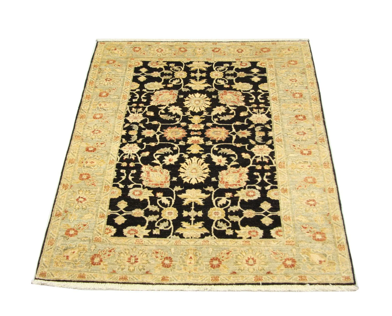 Ziegler Teppich 187 x 148 cm - blau