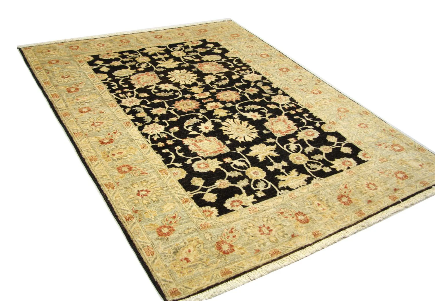 Ziegler Teppich 187 x 148 cm - blau - Image 3