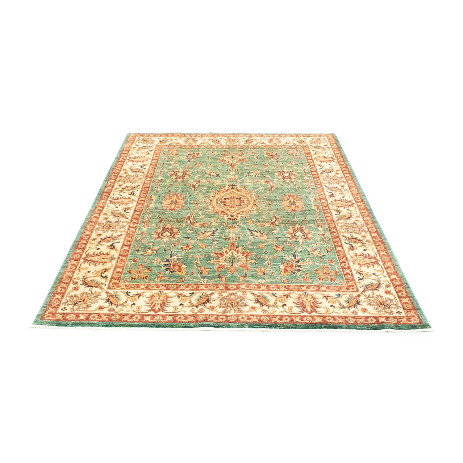 Ziegler Teppich 197 x 150 cm - grün - Image 5
