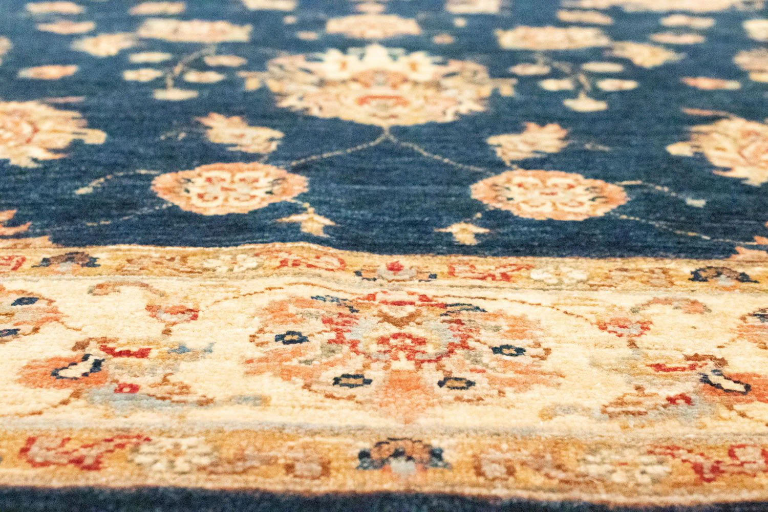 Ziegler Teppich 198 x 150 cm - blau - Image 2