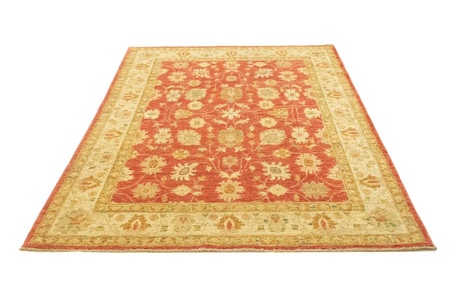 Ziegler Teppich 199 x 147 cm - seeblau - Image 5