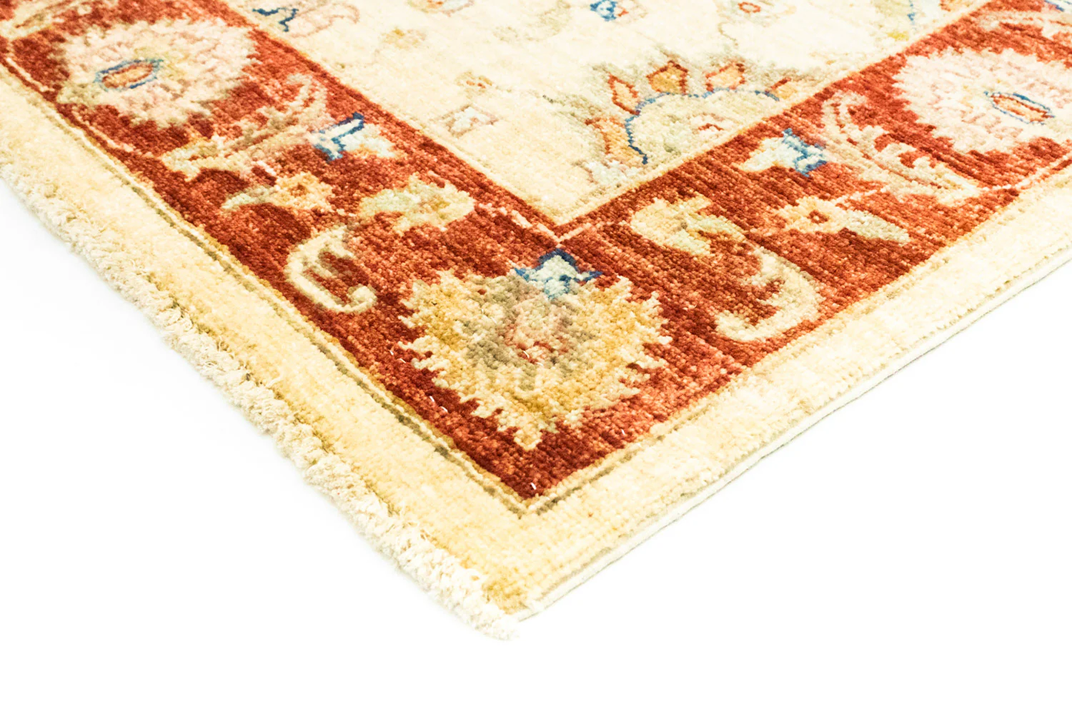 Ziegler Teppich 203 x 81 cm - hellbeige - Image 2