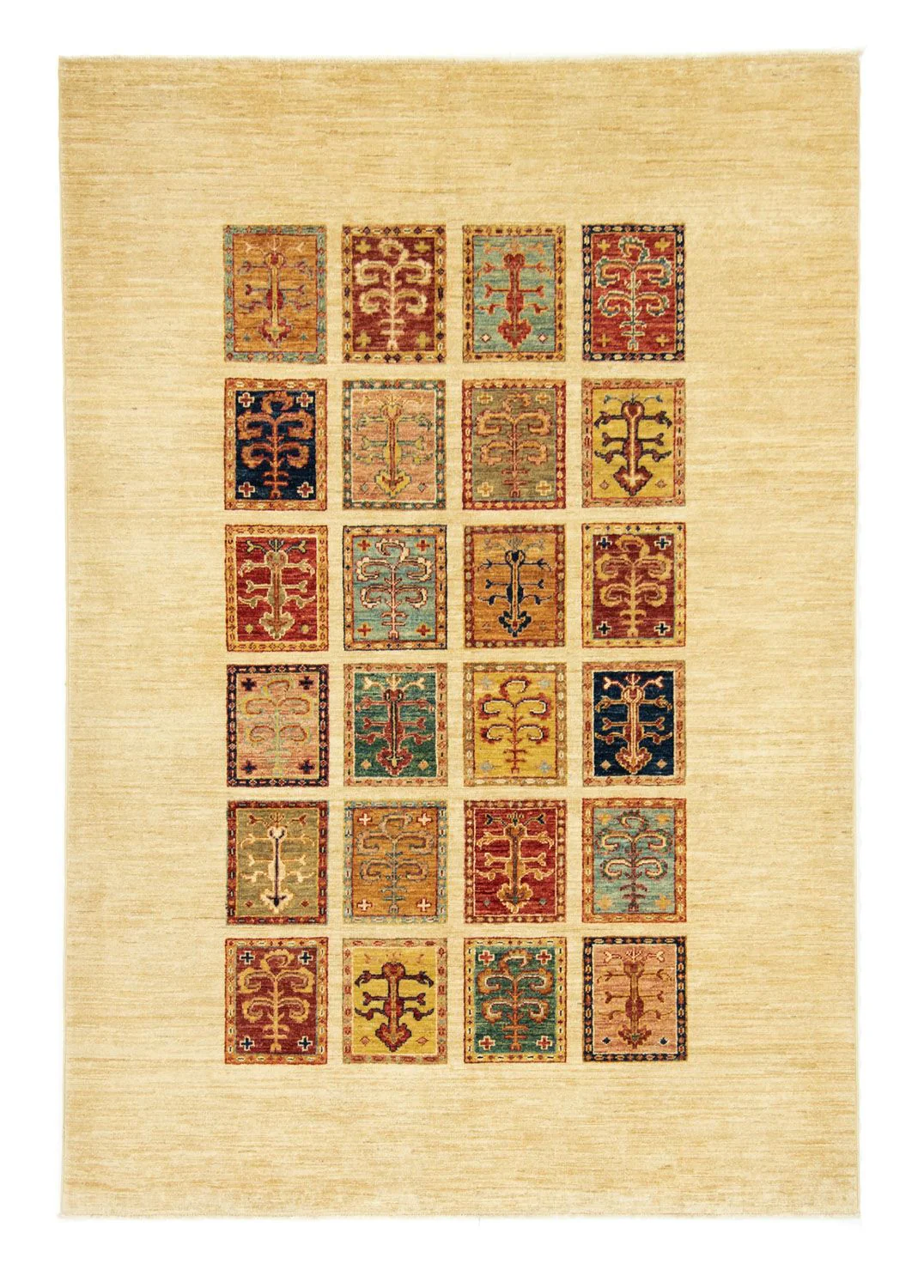 Ziegler Teppich 205 x 141 cm - beige