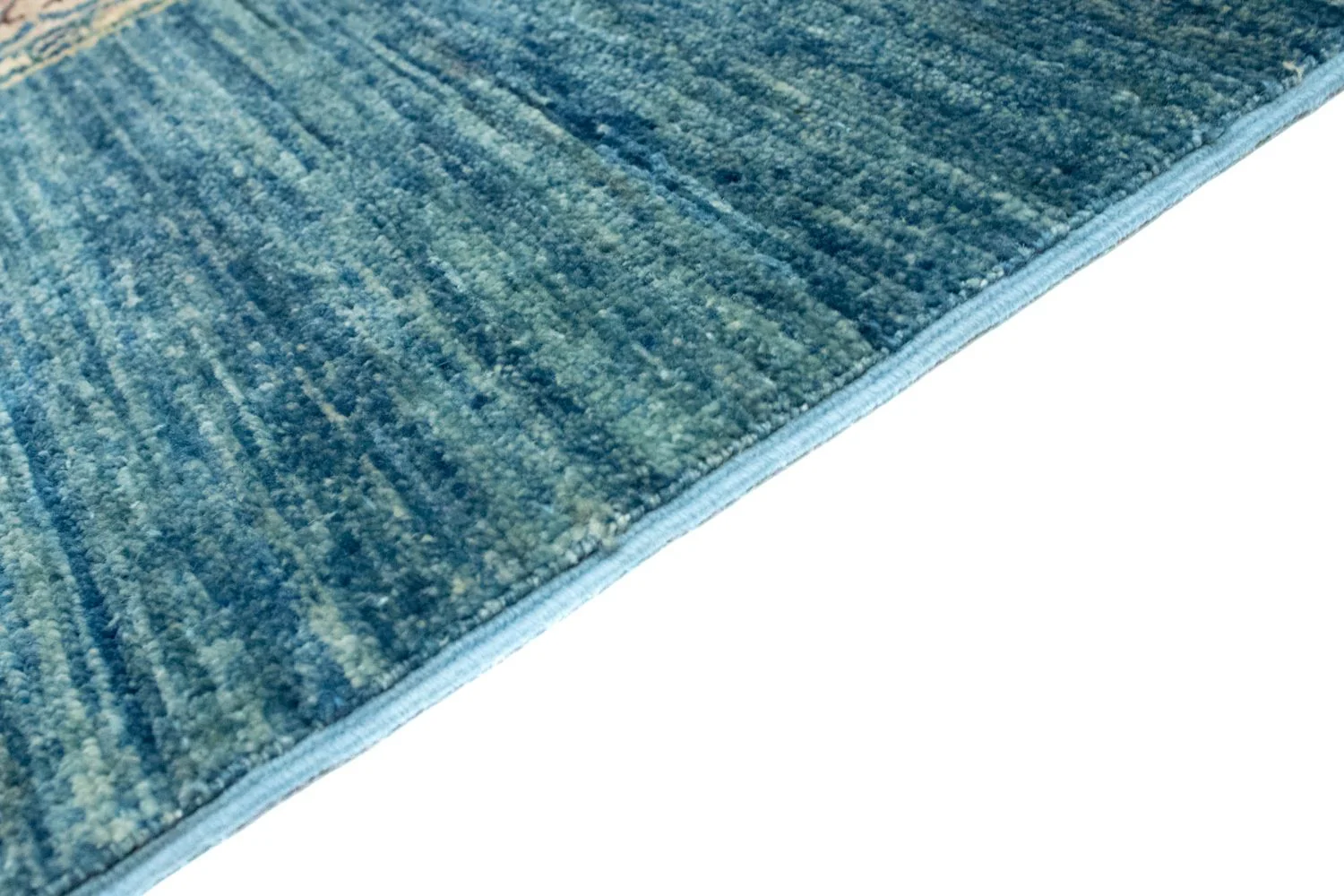 Ziegler Teppich 209 x 145 cm - seeblau - Image 3