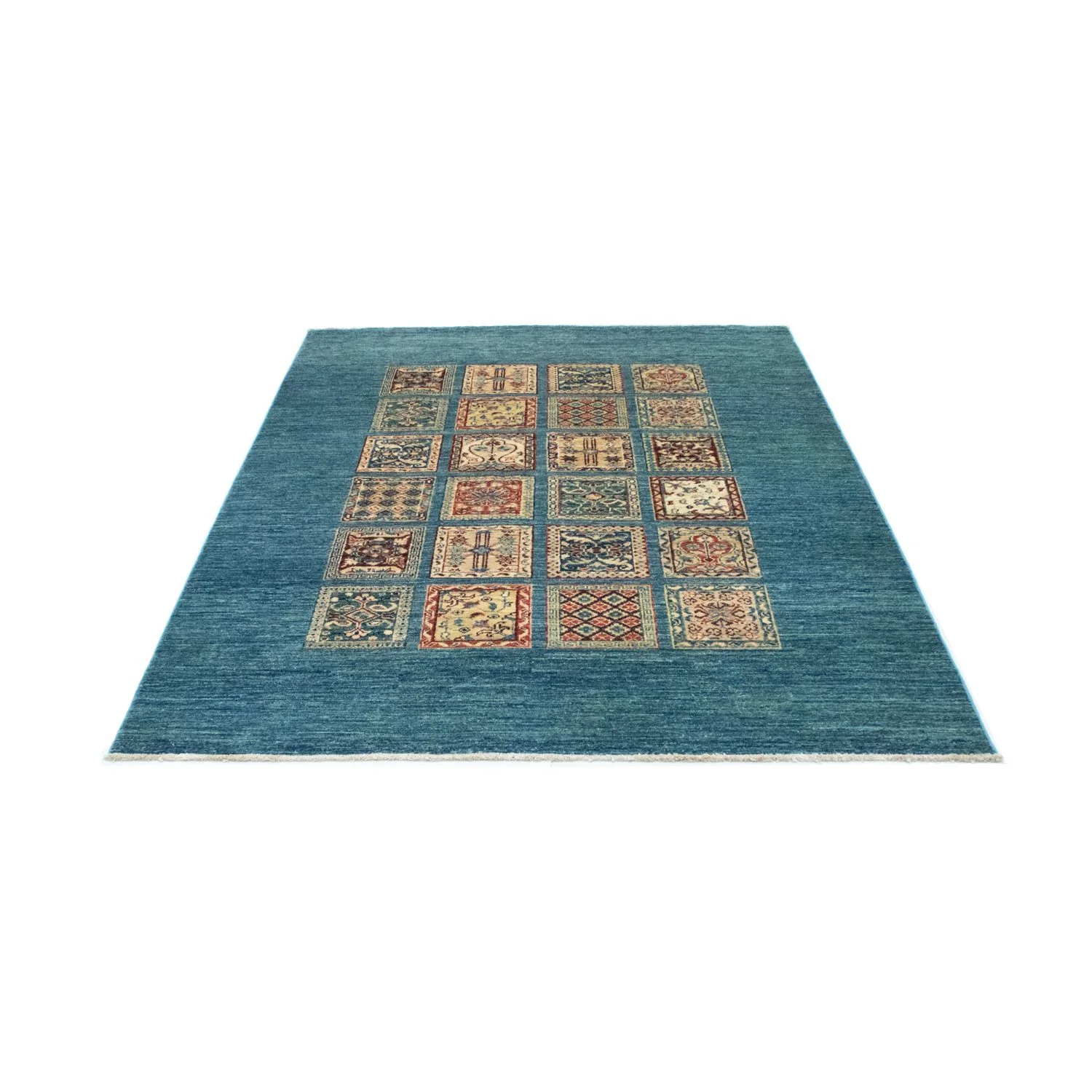 Ziegler Teppich 209 x 145 cm - seeblau - Image 5