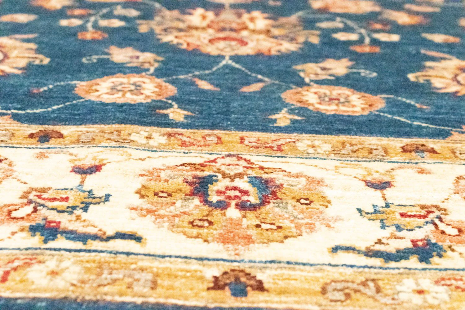 Ziegler Teppich 209 x 152 cm - blau - Image 2
