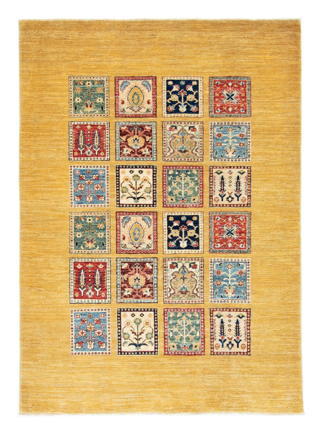 Ziegler Teppich 210 x 150 cm - gold