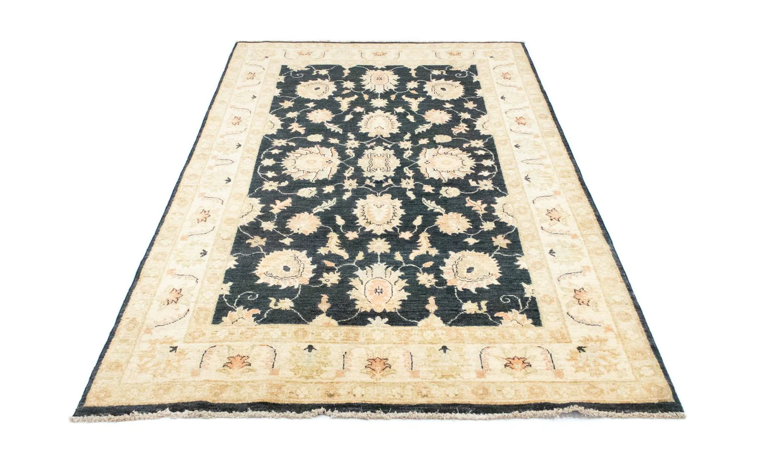 Ziegler Teppich 213 x 127 cm - schwarz - Image 5