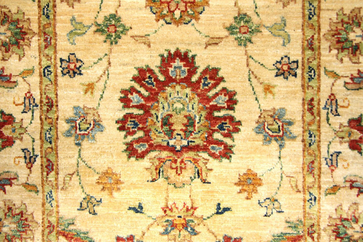 Ziegler Teppich 220 x 76 cm - gelb - Image 2