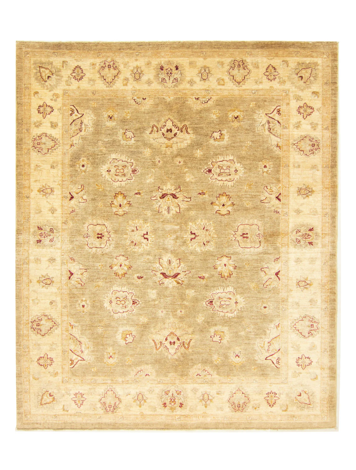 Ziegler Teppich 239 x 193 cm - hellbraun
