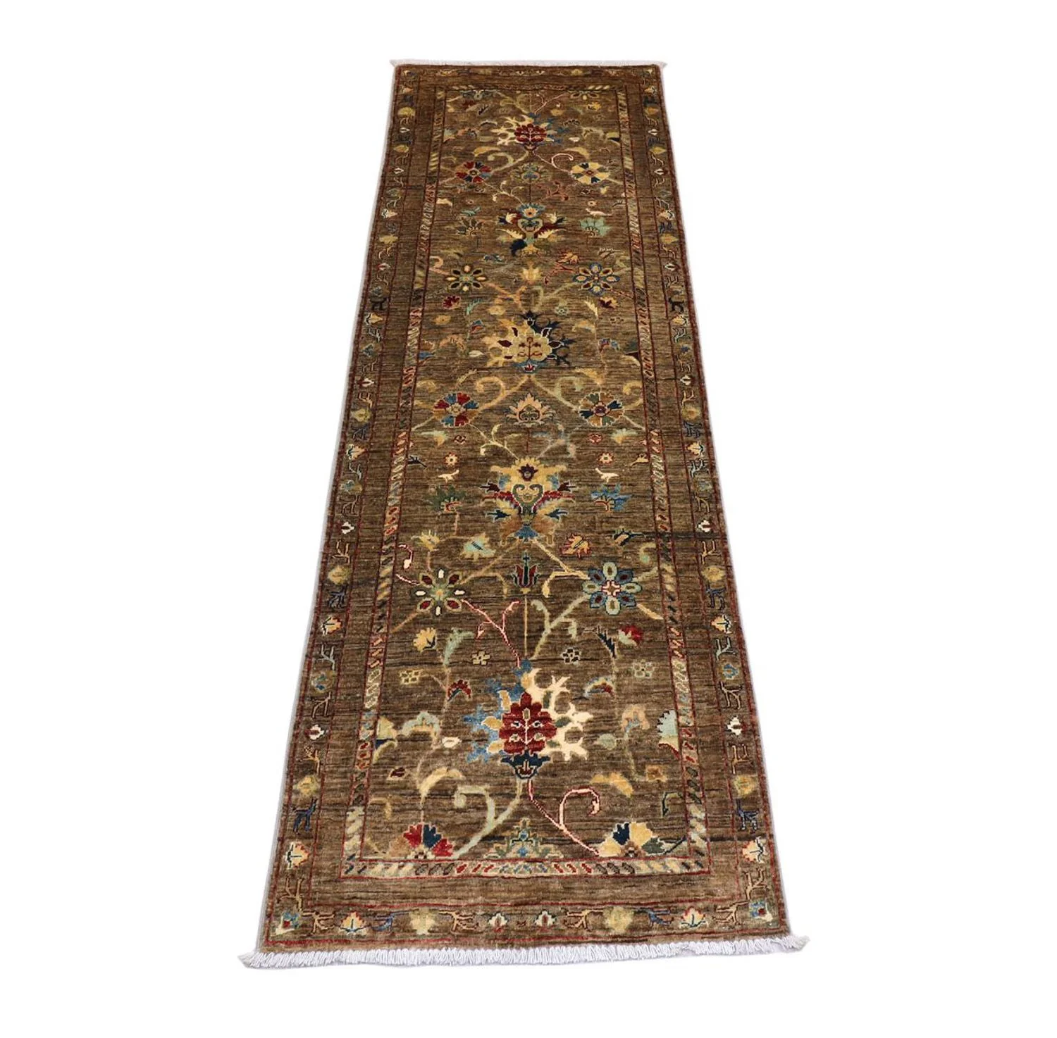 Ziegler Teppich 242 x 79 cm - olivgrün - Image 2