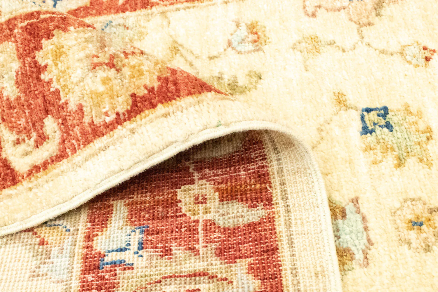 Ziegler Teppich 242 x 79 cm - hellbeige - Image 4