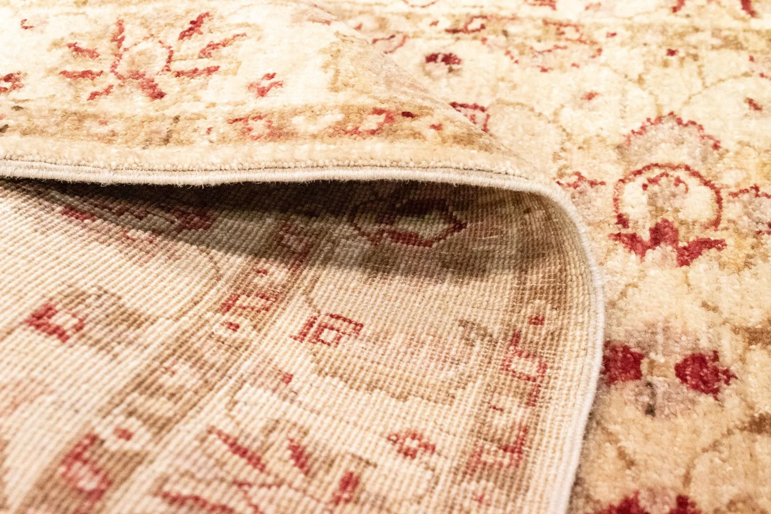 Ziegler Teppich 242 x 81 cm - beige - Image 4