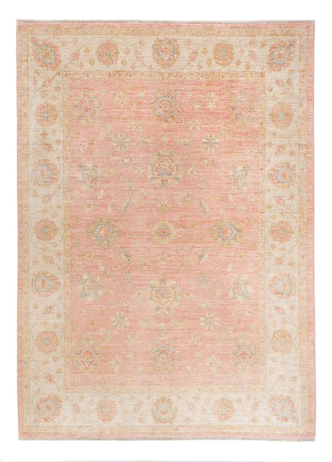 Ziegler Teppich - 243 x 172 cm - hellrot