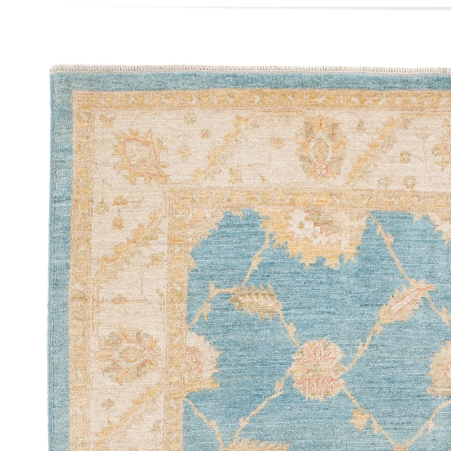Ziegler Teppich - 247 x 171 cm - hellblau - Image 3