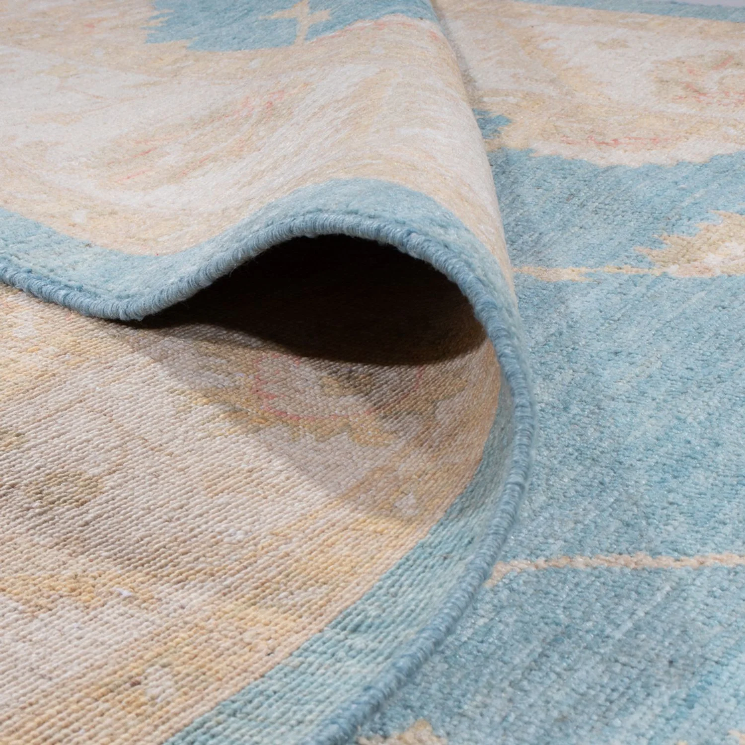 Ziegler Teppich - 247 x 171 cm - hellblau - Image 4