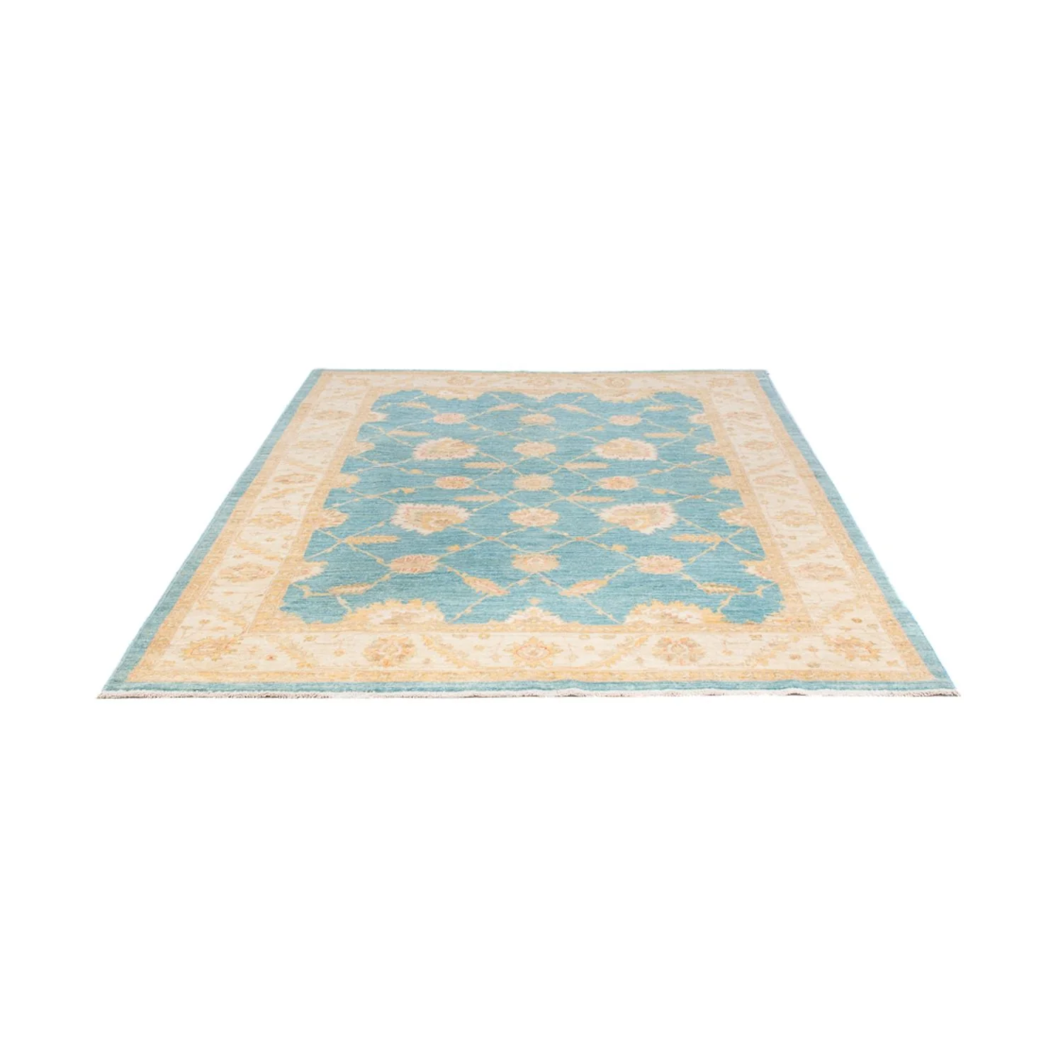 Ziegler Teppich - 247 x 171 cm - hellblau - Image 5