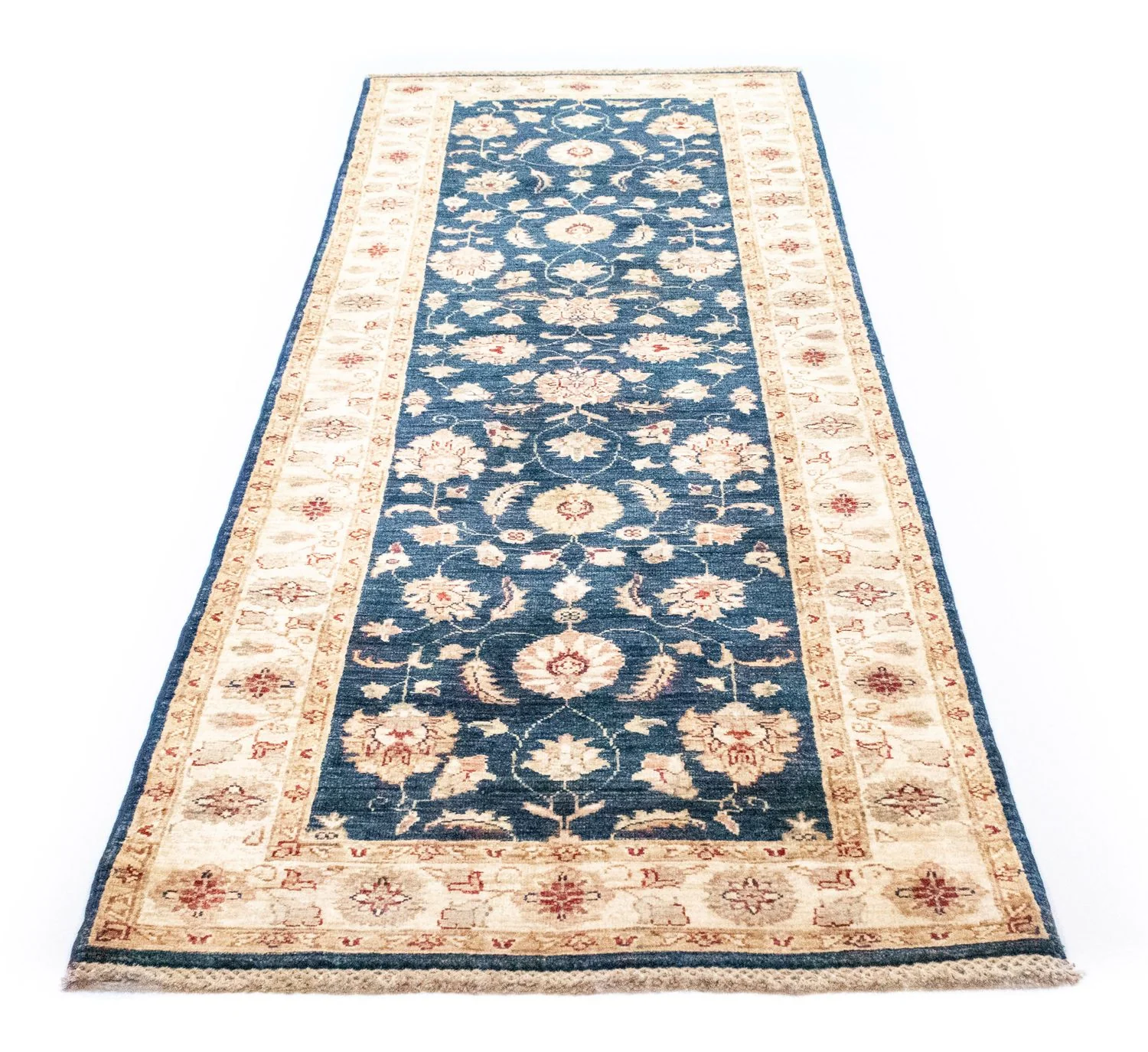 Ziegler Teppich 250 x 81 cm - blau - Image 5
