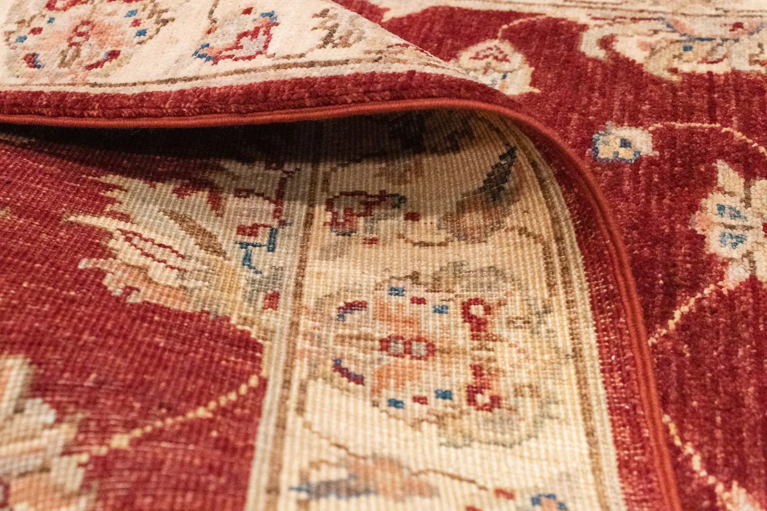 Ziegler Teppich 258 x 84 cm - rot - Image 4