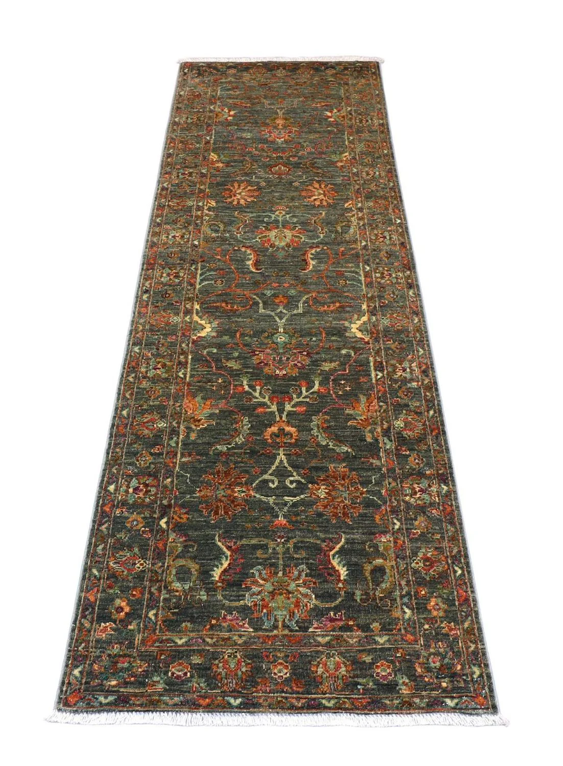 Ziegler Teppich 262 x 81 cm - olivgrün - Image 2