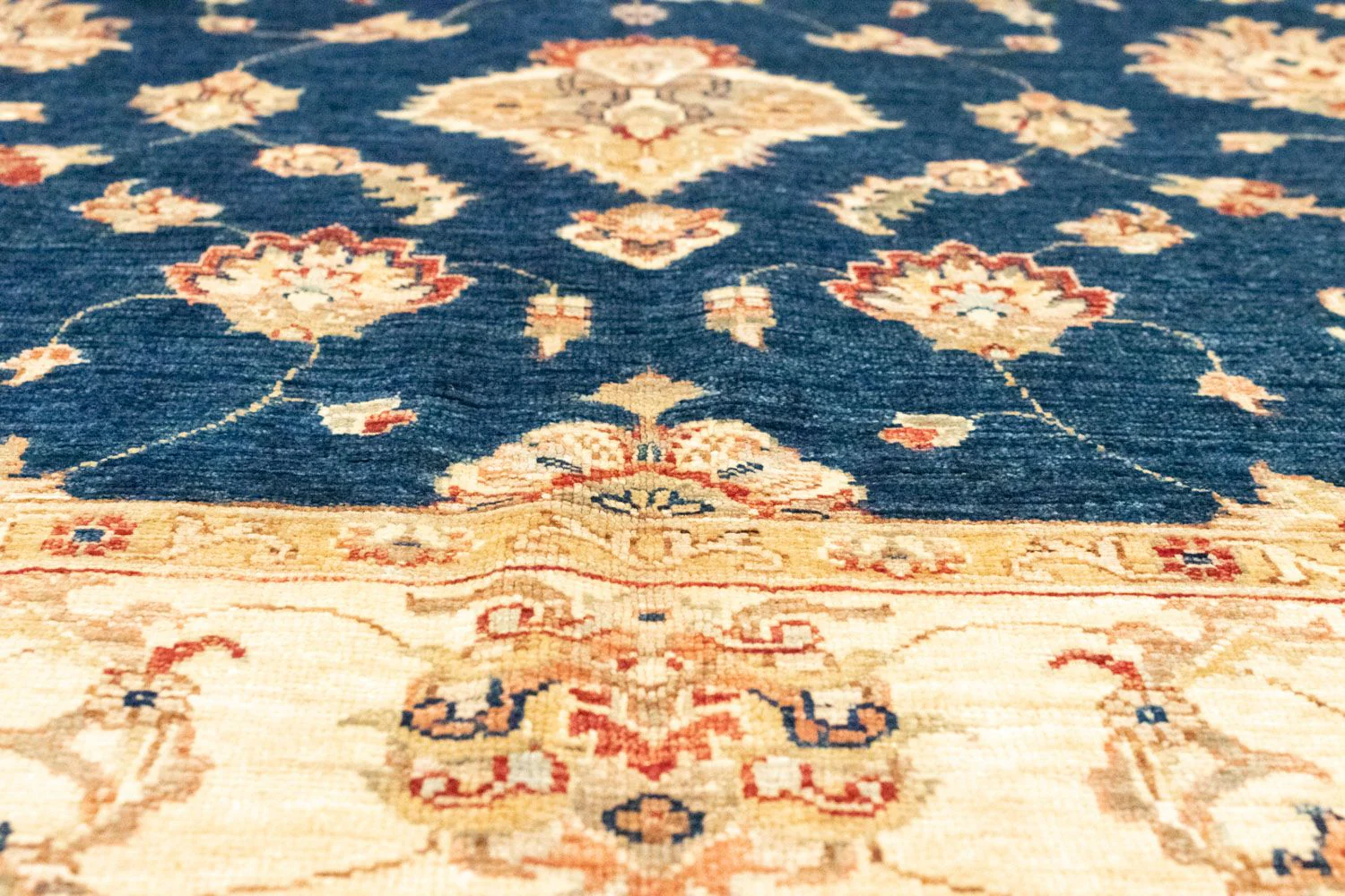 Ziegler Teppich 263 x 167 cm - blau - Image 2