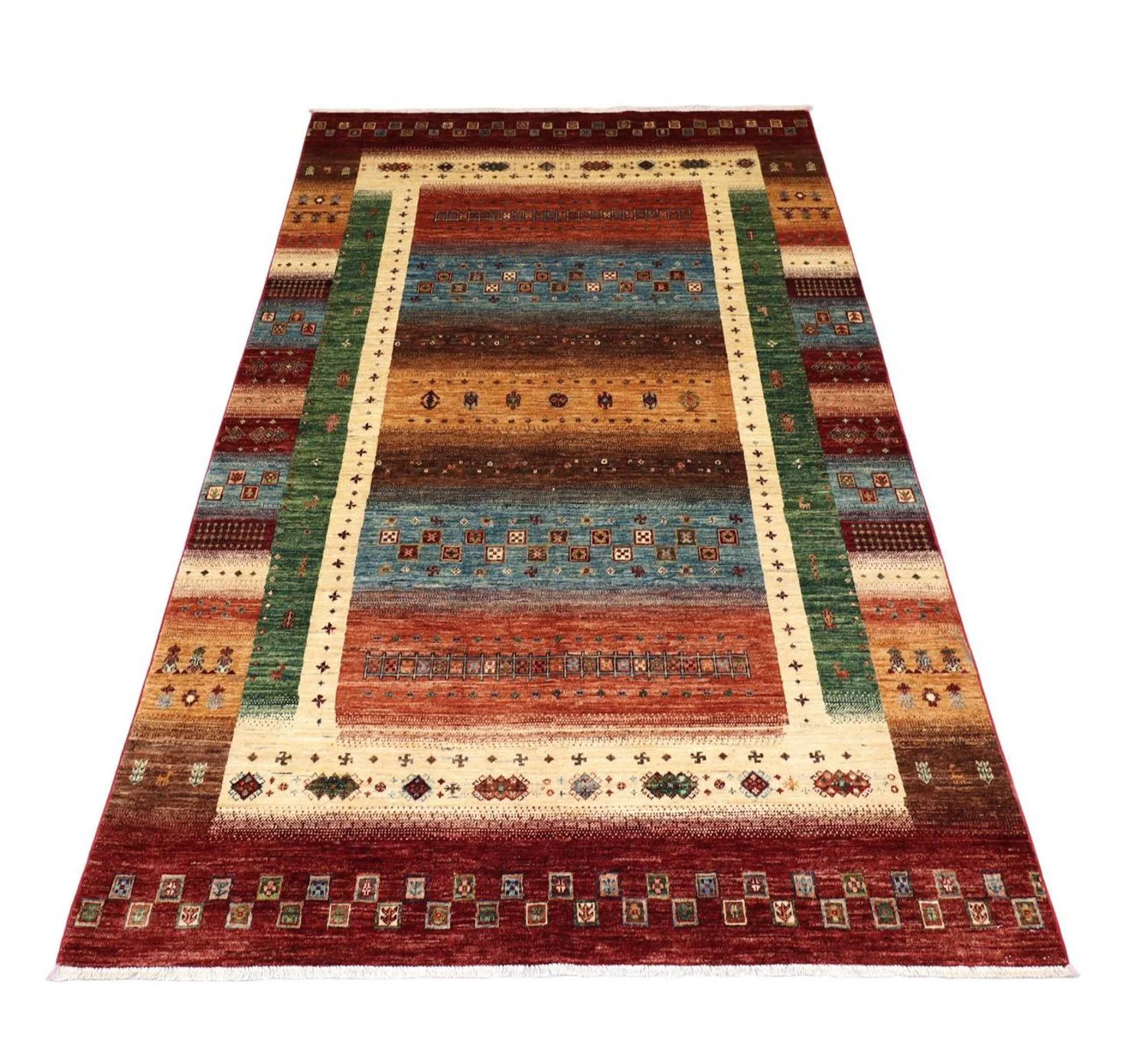 Ziegler Teppich 278 x 172 cm - dunkelrot - Image 2